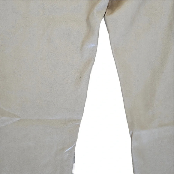 Aritzia Wilfred Free Daria vegan leather leggings pants tan beige XS - Picture 8 of 11